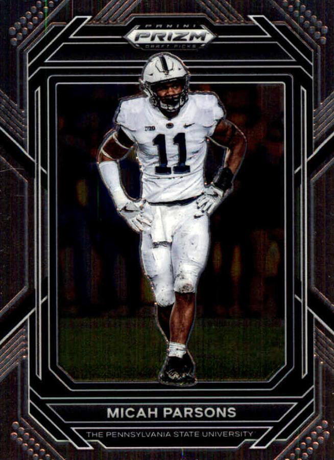 2023 Panini Prizm Draft Picks Micah Parsons #75 Penn State Nittany Lions