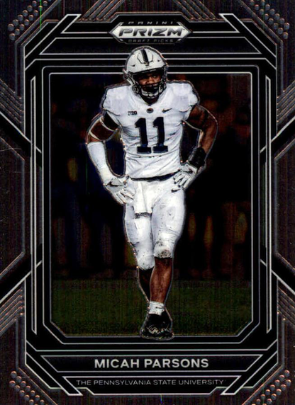 2023 Panini Prizm Draft Picks Micah Parsons #75 Penn State Nittany Lions