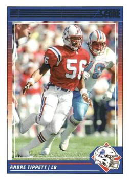 2024 Panini Score Football Andre Tippett New England Patriots #196
