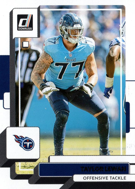 2022 Panini Donruss Taylor Lewan #69 Tennessee Titans