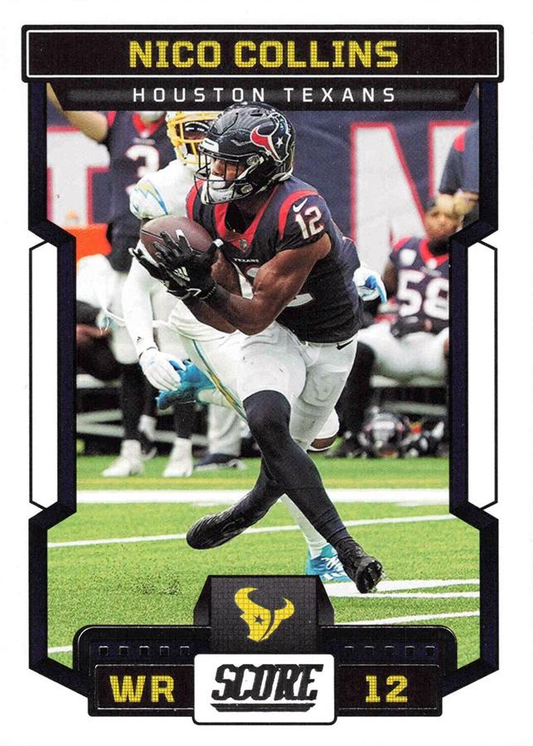 2023 Panini Score Football Nico Collins Houston Texans #7