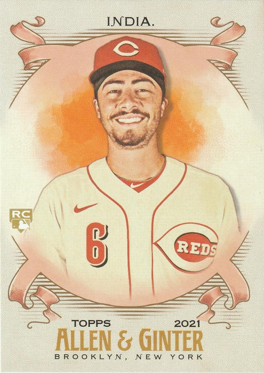 2021 Topps Allen & Ginter Jonathan India RC Cincinnati Reds #210