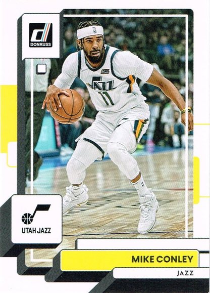 2022 Panini Donruss Mike Conley #112 Utah Jazz