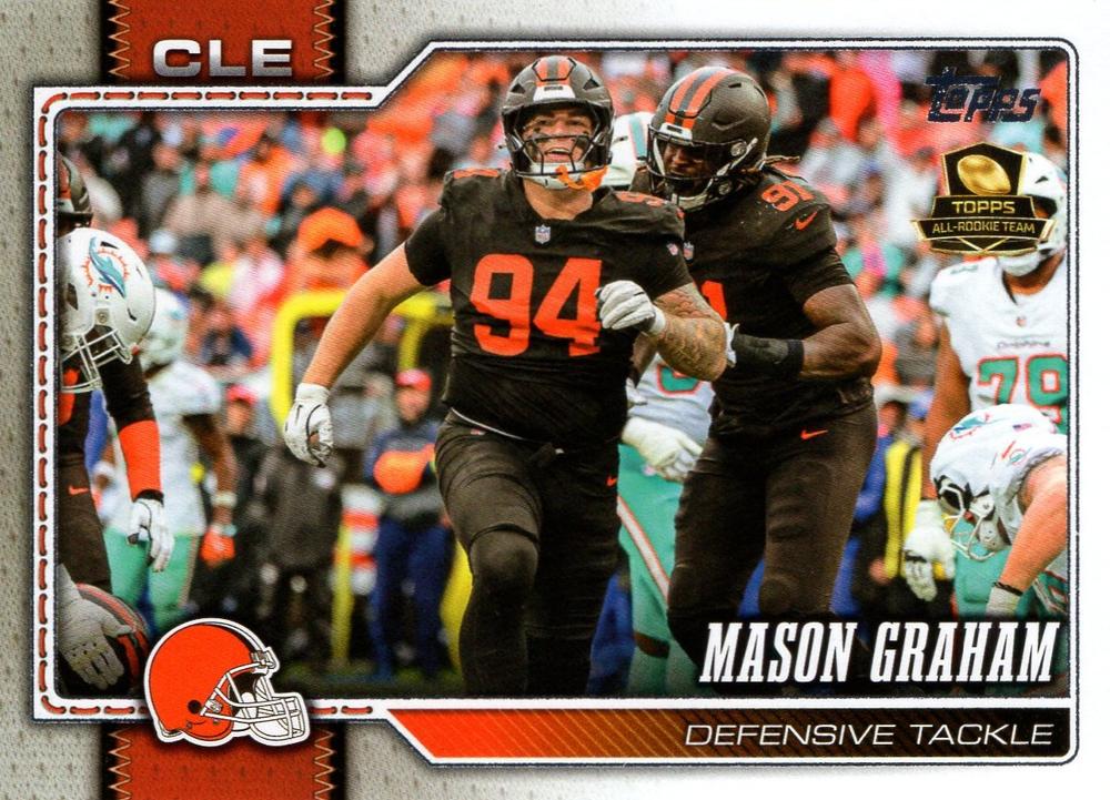 2026 Topps Flagship Mason Graham #50 Cleveland Browns