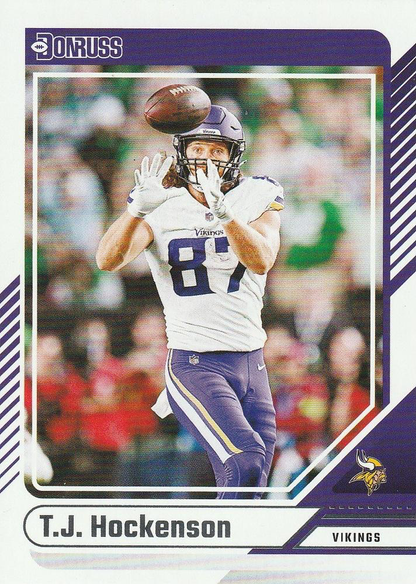 2024 Panini Donruss T.J. Hockenson Minnesota Vikings #178