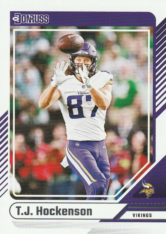 2024 Panini Donruss T.J. Hockenson Minnesota Vikings #178