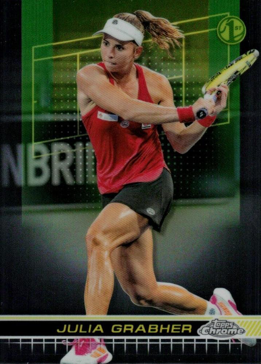 2024 Topps Chrome Tennis Julia Grabher RC #97
