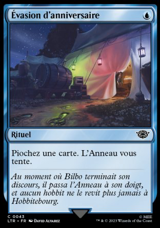 2023 Magic MTG Le Seigneur des Anneaux Évasion d'anniversaire LTR #43