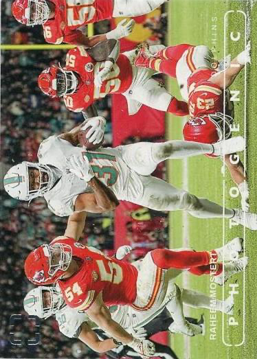2024 Panini Photogenic Raheem Mostert #97 Miami Dolphins