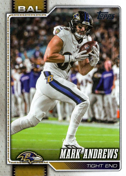 2026 Topps Flagship Mark Andrews #15 Baltimore Ravens