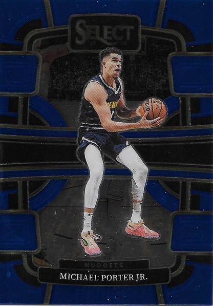 2023 Panini Select NBA Blue Michael Porter Jr. #23 Denver Nuggets