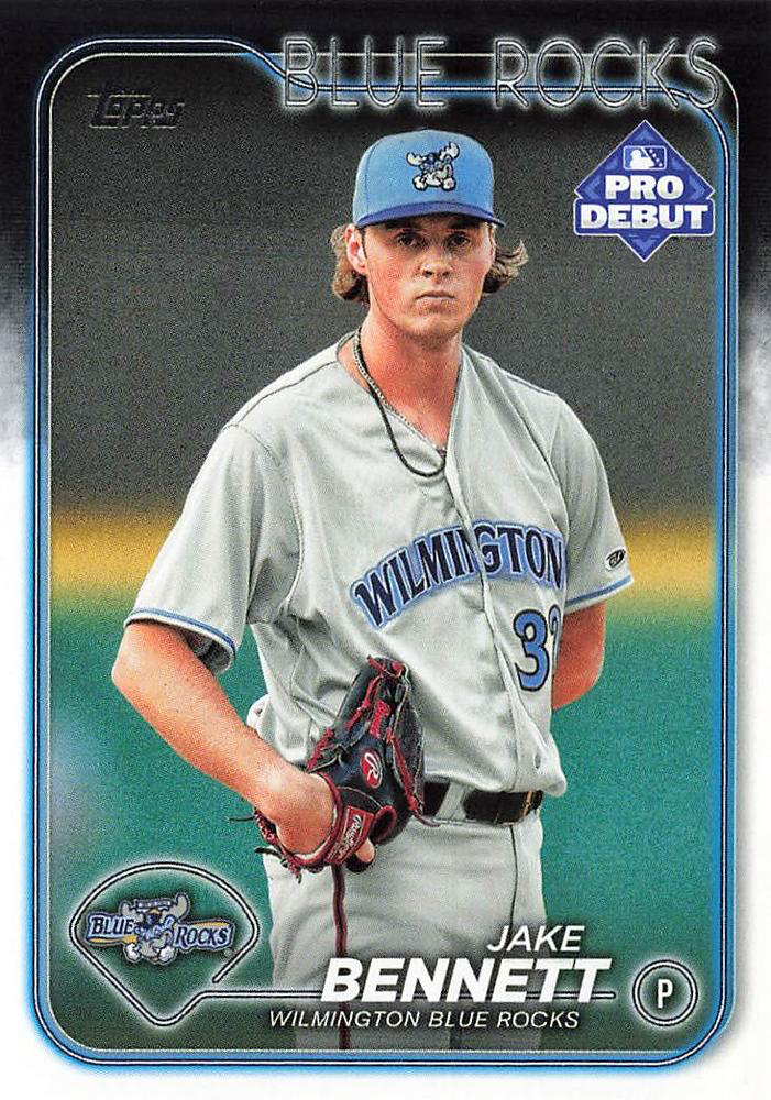 2024 Topps Pro Debut Jake Bennett #PD-195 Wilmington Blue Rocks