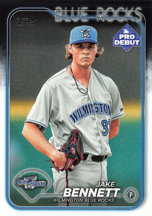 2024 Topps Pro Debut Jake Bennett #PD-195 Wilmington Blue Rocks