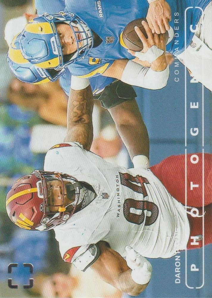 2024 Panini Photogenic Daron Payne #37 Washington Commanders