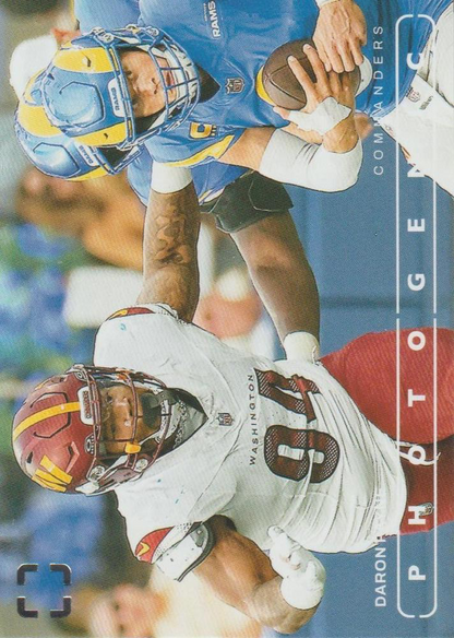 2024 Panini Photogenic Daron Payne #37 Washington Commanders