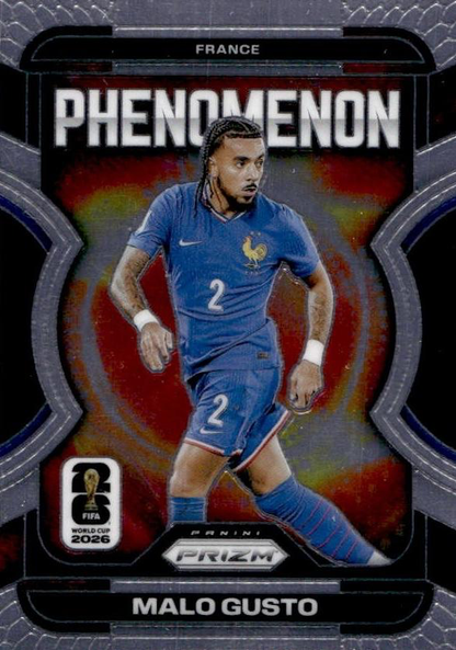 2026 Panini Prizm FIFA World Cup Phenomenon Malo Gusto #11 France