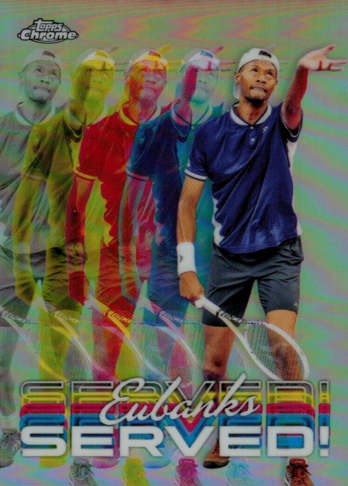 2024 Topps Chrome Tennis Served Chris Eubanks #SER-CE