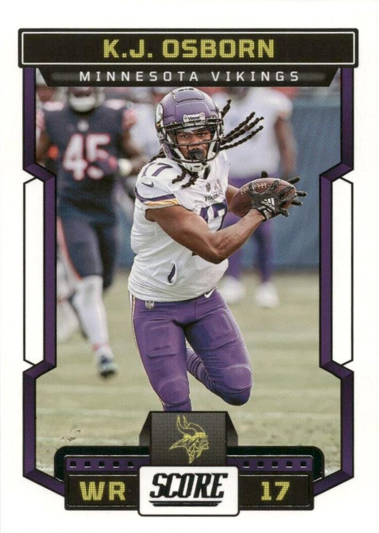 2023 Panini Score Football K.J. Osborn Minnesota Vikings #115