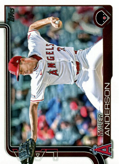 2025 Topps Series 2 Tyler Anderson Los Angeles Angels #606