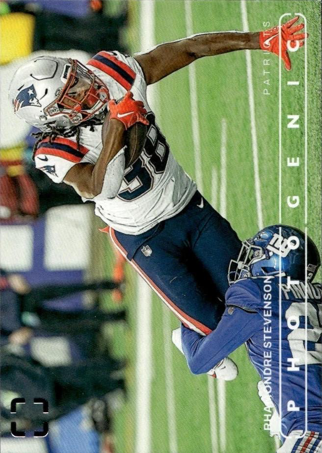 2024 Panini Photogenic Rhamondre Stevenson #49 New England Patriots