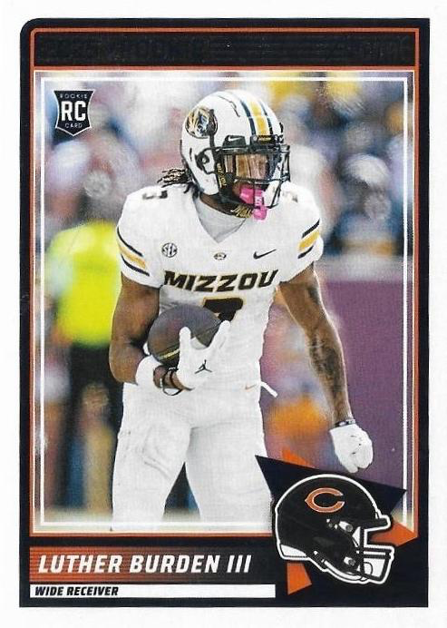 2025 Panini Score Luther Burden III RC #18 Chicago Bears