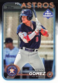 2024 Topps Pro Debut Kenni Gomez #PD-191 FCL Astros