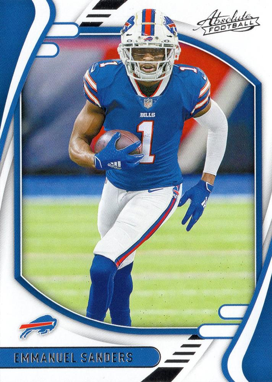 2021 Panini Absolute Retail Emmanuel Sanders #38 Buffalo Bills