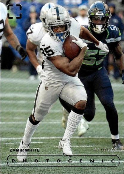 2024 Panini Photogenic Zamir White #128 Las Vegas Raiders