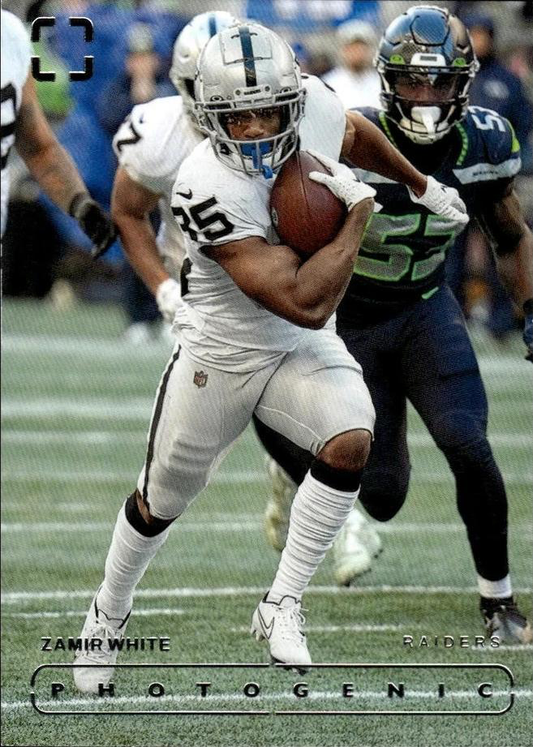 2024 Panini Photogenic Zamir White #128 Las Vegas Raiders