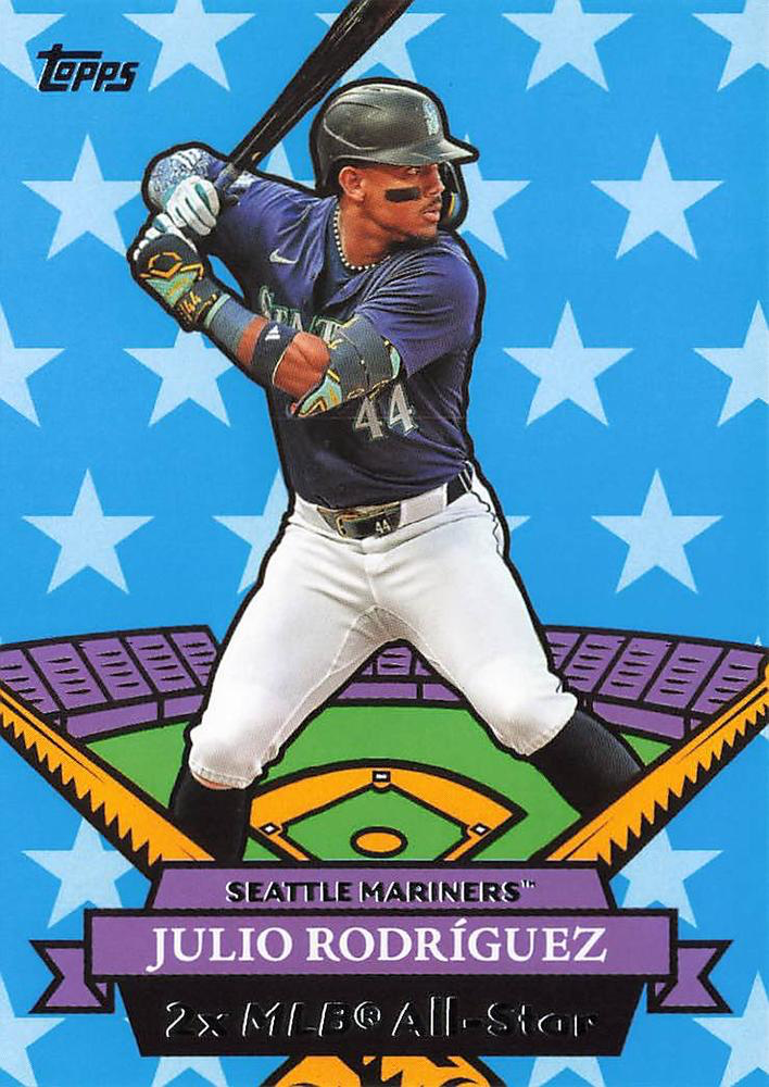 2025 Topps Archives 2007 Topps All-Stars Julio Rodriguez #07AS-14 Seattle Mariners