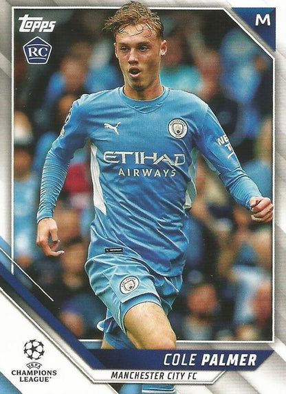 2021 Topps UCC RC Cole Palmer #80 Manchester City