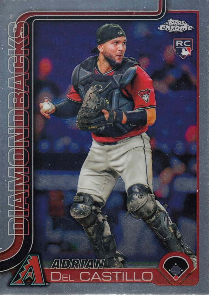 2025 Topps Chrome MLB Adrian Del Castillo RC #240 Arizona Diamondbacks