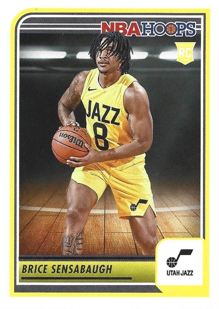 2023 Panini Hoops Brice Sensabaugh RC #234 Utah Jazz