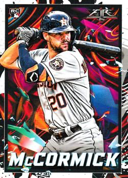 2022 Topps Fire Chas McCormick RC Houston Astros #10