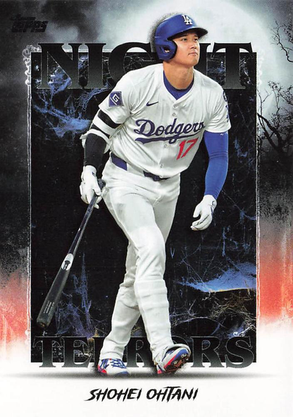 2025 Topps Chrome Update Night Terrors Shohei Ohtani #NT-2 Los Angeles Dodgers