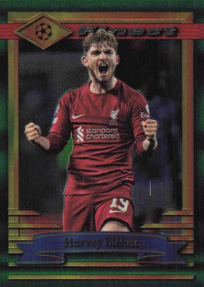 2022 Topps Finest Flashbacks UCC Harvey Elliott #59 Liverpool
