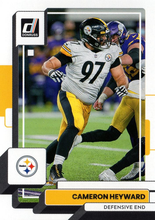 2022 Panini Donruss Cameron Heyward #220 Pittsburgh Steelers