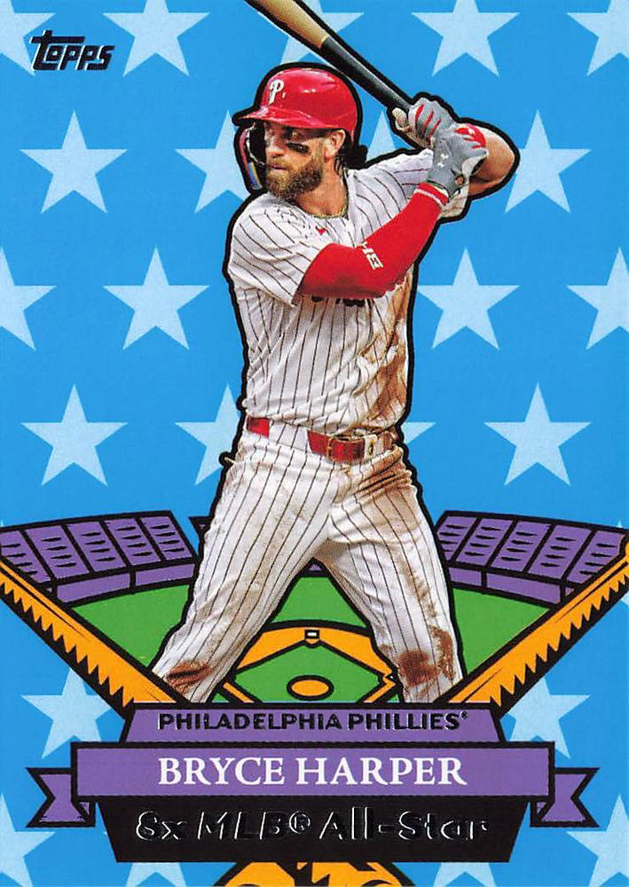 2025 Topps Archives 2007 Topps All-Stars Bryce Harper #07AS-10 Philadelphia Phillies