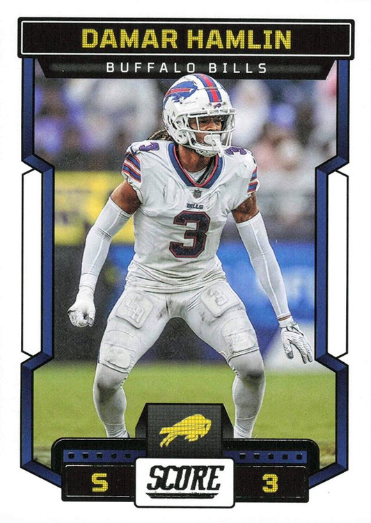 2023 Panini Score Football Damar Hamlin Buffalo Bills #266