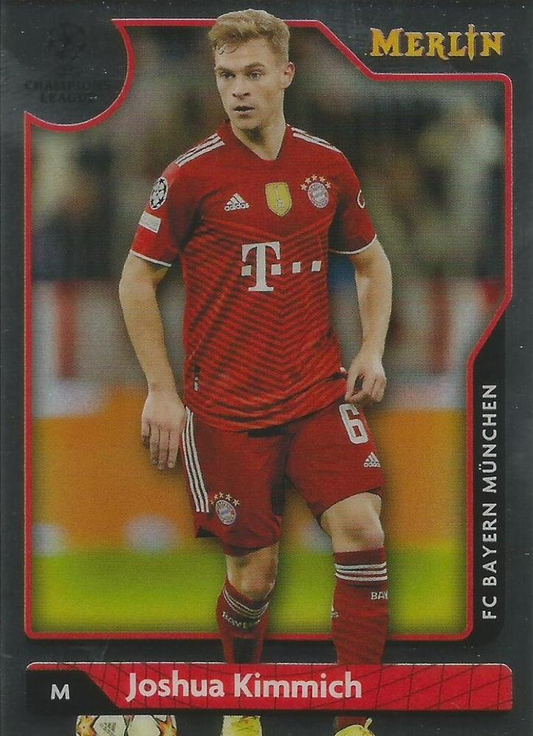 2021 Topps Merlin UEFA Club Competitions Joshua Kimmich #118 FC Bayern Munchen