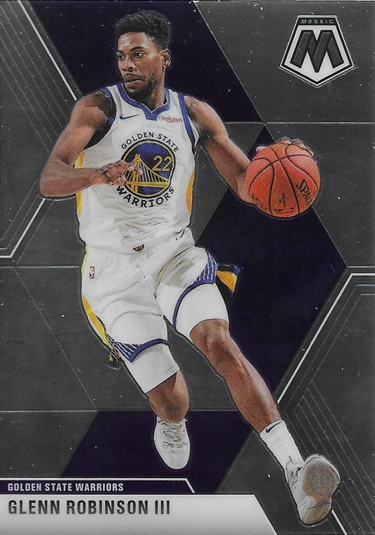 2019 Panini Mosaic Glenn Robinson III #60 Golden State Warriors
