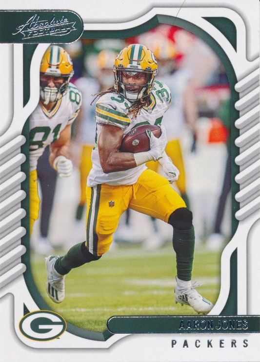 2022 Panini Absolute Aaron Jones #66 Green Bay Packers