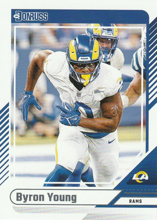 2024 Panini Donruss Byron Young Los Angeles Rams #47