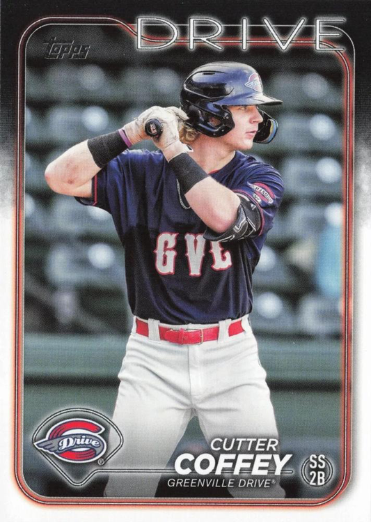 2024 Topps Pro Debut Cutter Coffey #PD-113 Greenville Drive