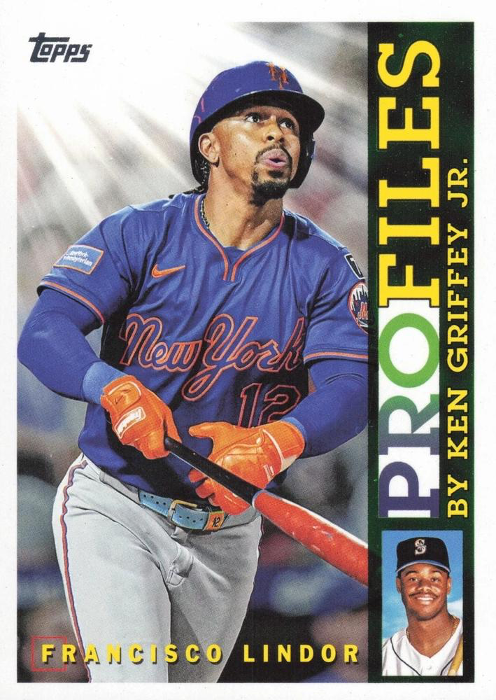2026 Topps Series 1 Topps Profiles Francisco Lindor #TP-10 New York Mets