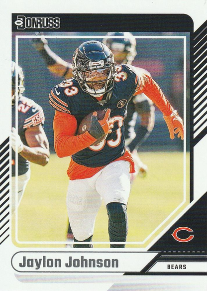 2024 Panini Donruss Jaylon Johnson Chicago Bears #187
