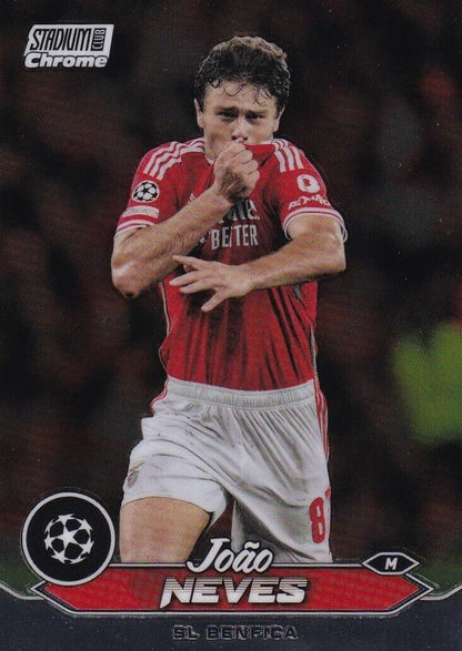 2023 Topps Stadium Club Chrome UCC João Neves #87 Benfica