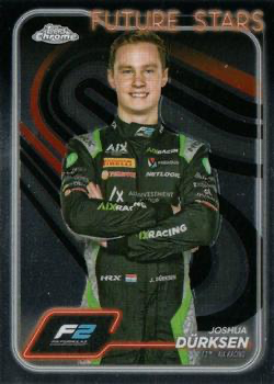 2024 Topps Chrome Formula 1 Joshua Durksen F2D #35 Aix Racing