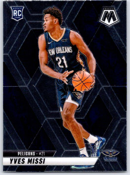 2024 Panini Mosaic Yves Missi RC #243 New Orleans Pelicans