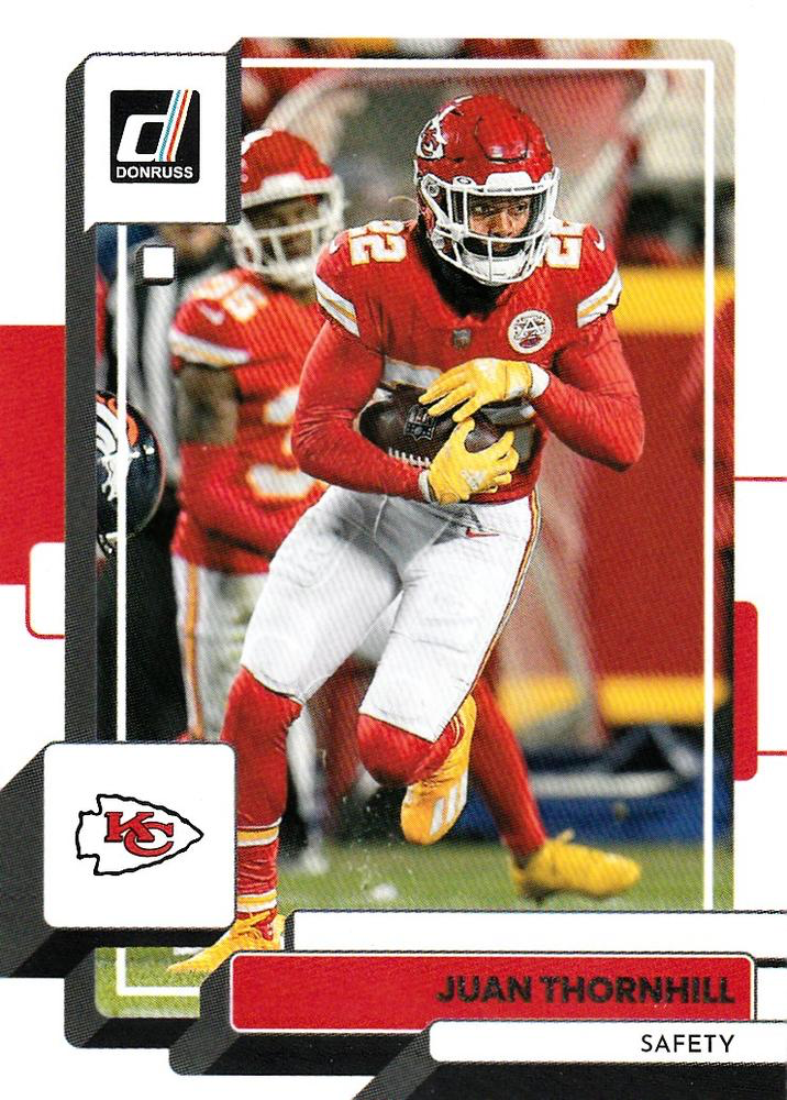 2022 Panini Donruss Juan Thornhill #279 Kansas City Chiefs